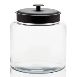 1 1/2 Gallon Anchor Montana Jar with Black Metal Cover<Jar Store New