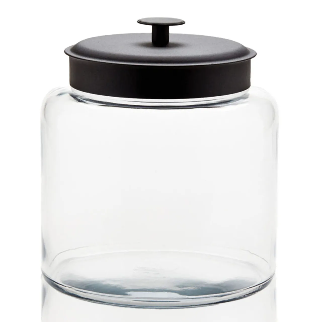 1 1/2 Gallon Anchor Montana Jar with Black Metal Cover<Jar Store New