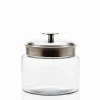 1 1/2 Quart Anchor Mini Montana Jar with Silver Metal Cover | 4 Pack<Jar Store Fashion