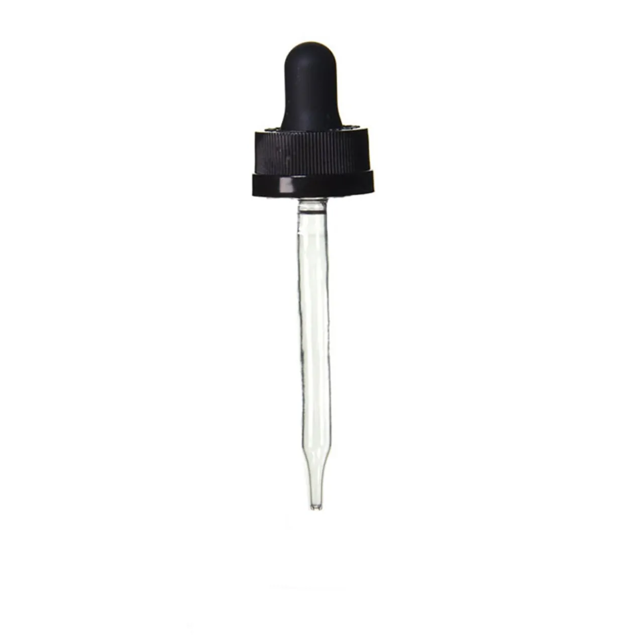 20-400 Black PP Child Resistant Dropper 89mm Pipette | 18 Pack<Jar Store Best