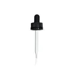 18-400 Black PP Child Resistant Black Dropper 66mm Pipette | 25 Pack<Jar Store Sale