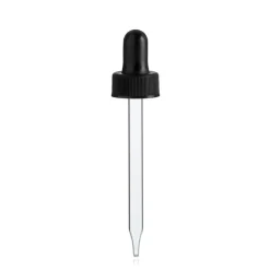 20-400 Black PP Dropper 89mm Pipette | 18 Pack<Jar Store Discount