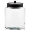 2 Gallon Anchor Montana Jar with Black Metal Cover<Jar Store Sale