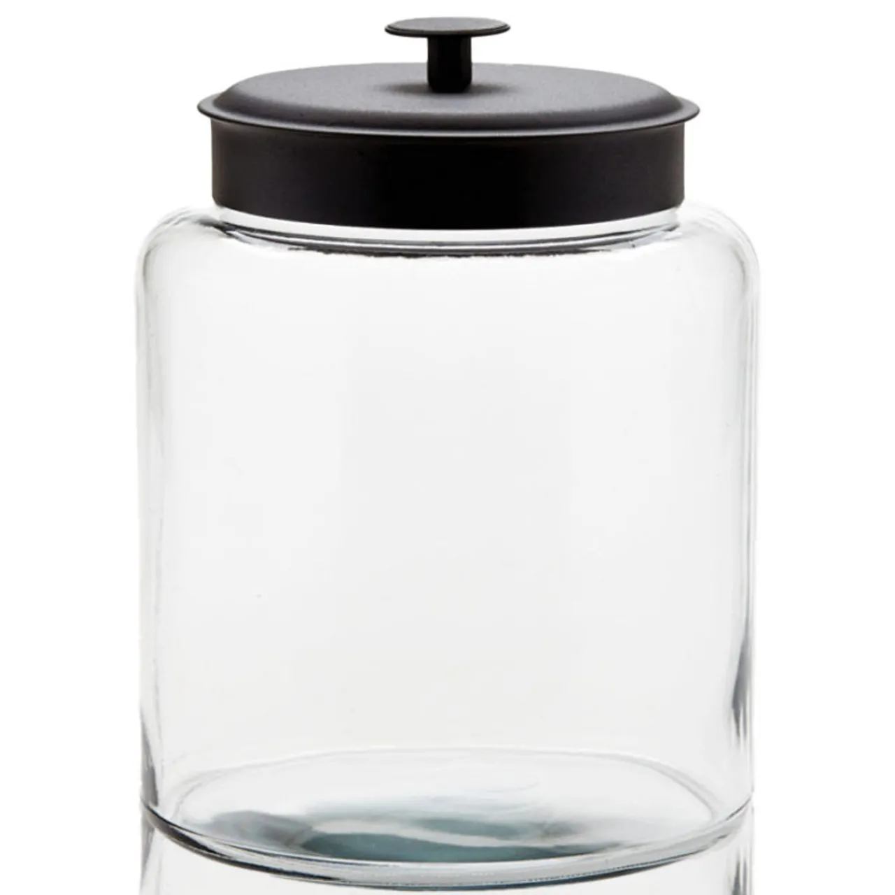 2 Gallon Anchor Montana Jar with Black Metal Cover<Jar Store Sale