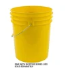 5 Gallon RightPail" Yellow HDPE Bucket with Handle<Jar Store Best