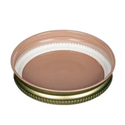 70-450 Gold Metal Button Lid | 12 Pack<Jar Store Clearance