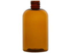 4 oz Amber PET Boston Round 20-410 | 36 Pack<Jar Store New