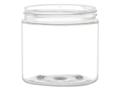 8 oz Clear PET Straight Sided Jar 70-400 | 36 Pack<Jar Store New