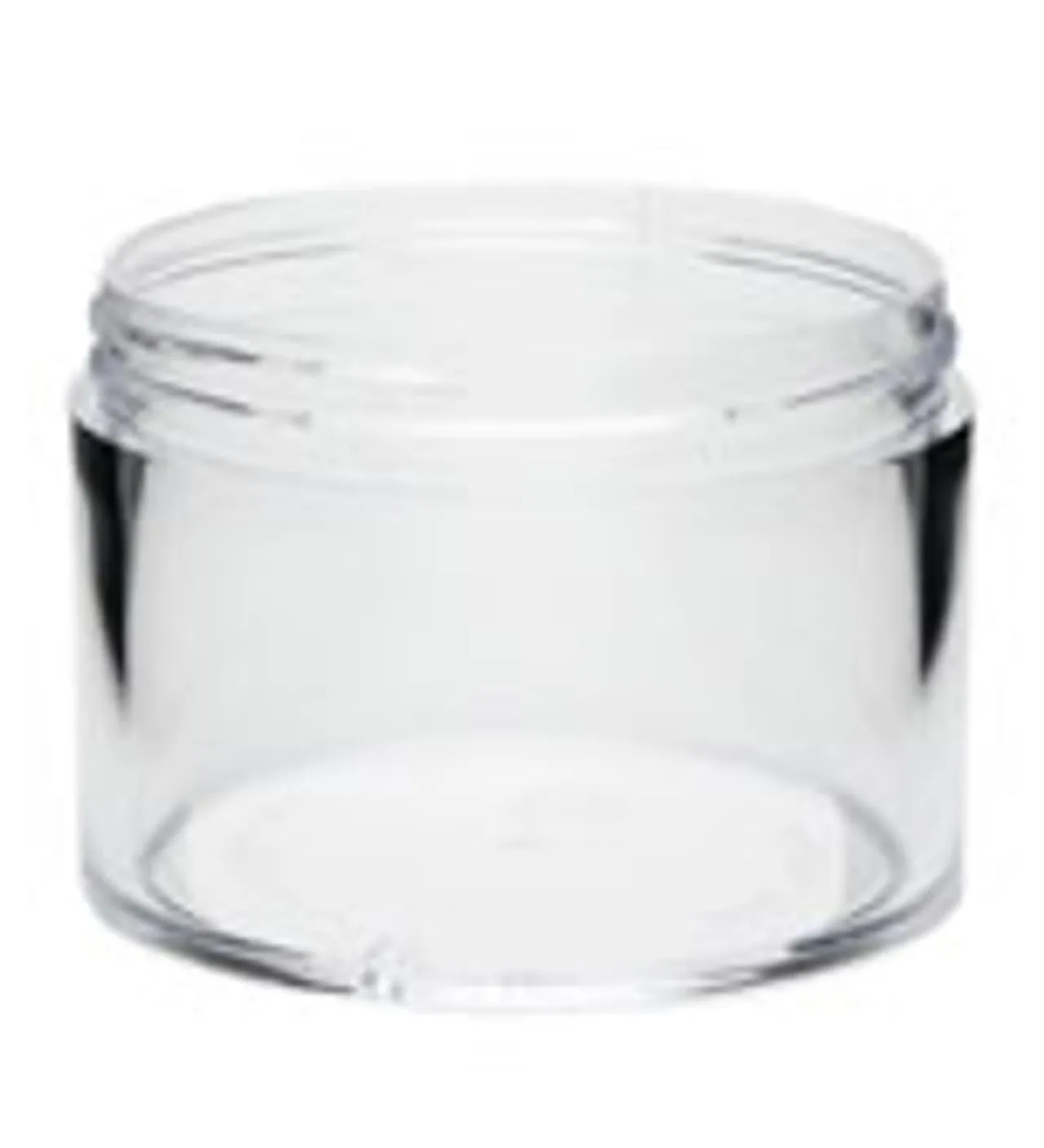 8 oz Clear PS Thickwall Jar 89-400 | 36 Pack<Jar Store Discount