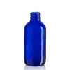 4 oz Cobalt Blue Boston Round Bottle 22-400 | 12 Pack<Jar Store Outlet