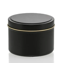 6 oz Black Candle Tin with Feet | 12 Pack<Jar Store Online