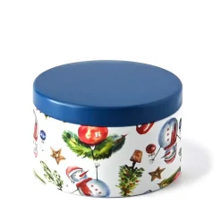 8 oz Holiday Decorated Candle Tin | 12 Pack<Jar Store Online