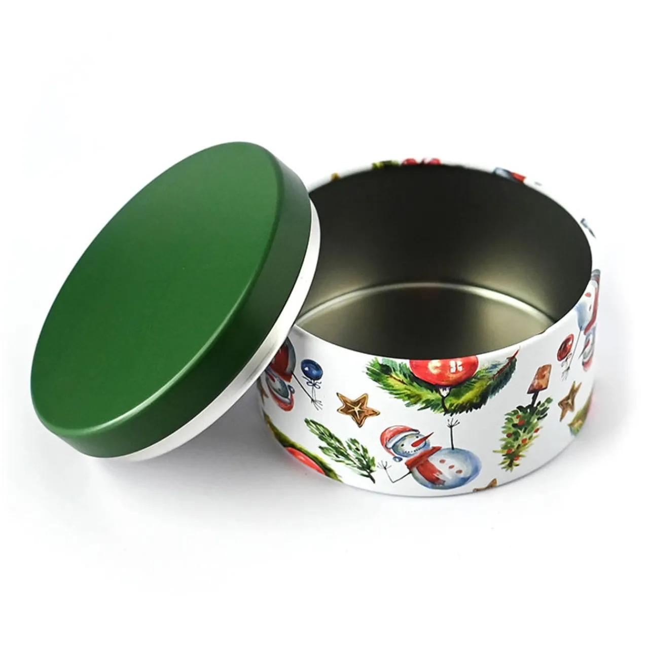 8 oz Holiday Decorated Candle Tin | 12 Pack<Jar Store Online