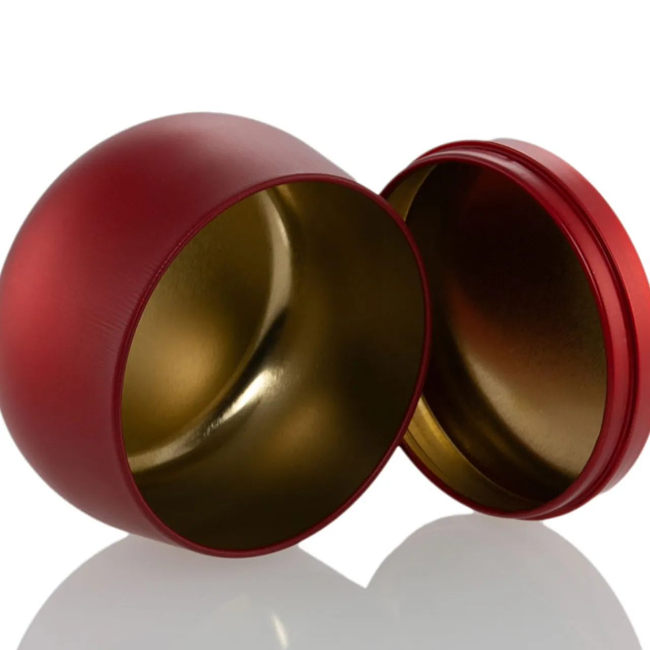 8 oz Red Bubble Candle Tin | 12 Pack<Jar Store Discount