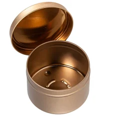 8 oz Rose Gold Candle Tin with Feet | 12 Pack<Jar Store Hot