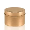 4 oz Rose Gold Candle Tin with Feet | 12 Pack<Jar Store Best