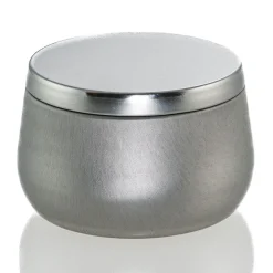 8 oz Silver Bubble Candle Tin | 12 Pack<Jar Store Outlet