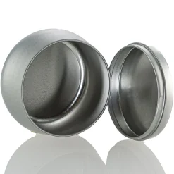 8 oz Silver Bubble Candle Tin | 12 Pack<Jar Store Outlet