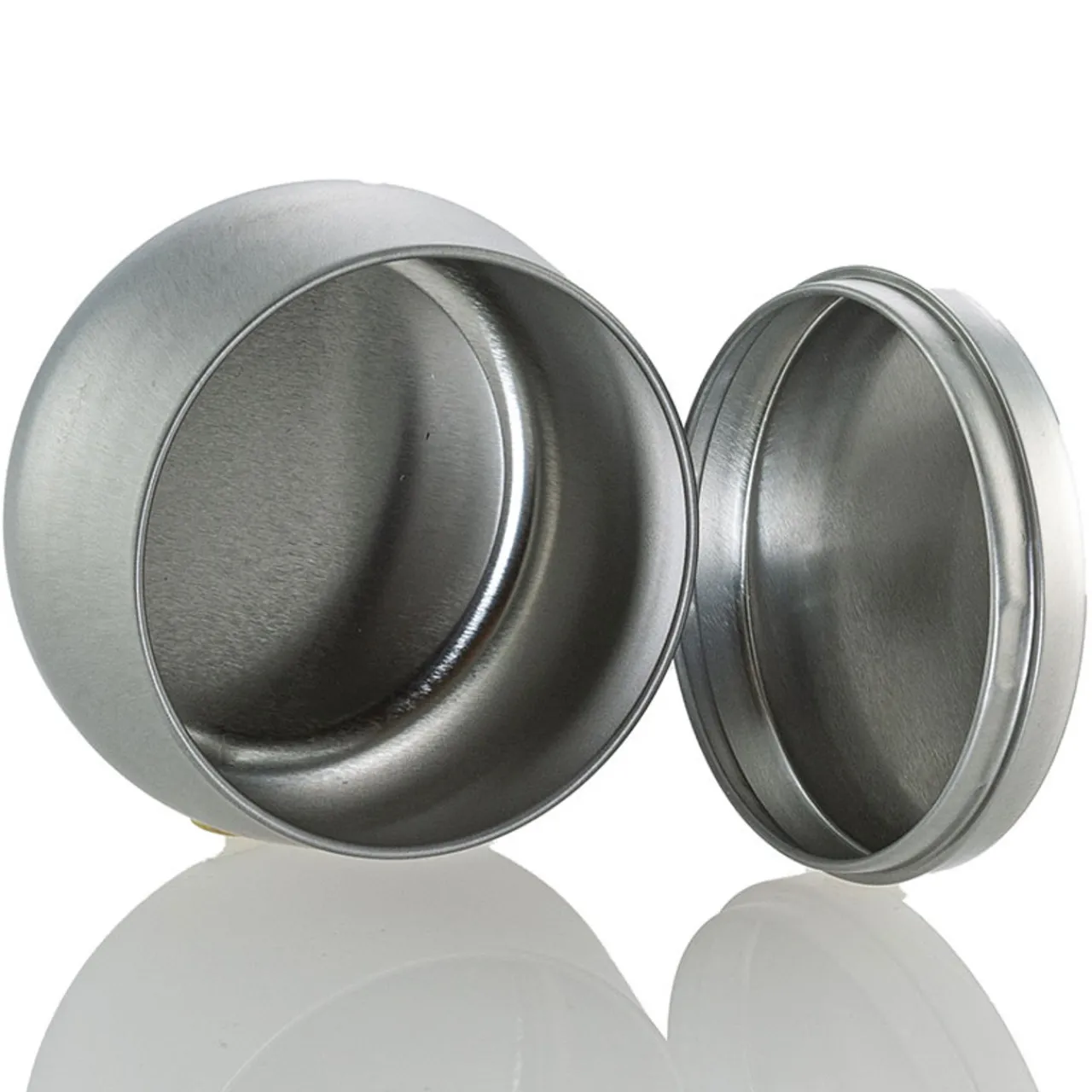 8 oz Silver Bubble Candle Tin | 12 Pack<Jar Store Outlet