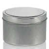 12 oz Silver Candle Tin with Feet | 12 Pack<Jar Store Discount