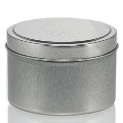 12 oz Silver Candle Tin with Feet | 12 Pack<Jar Store Discount
