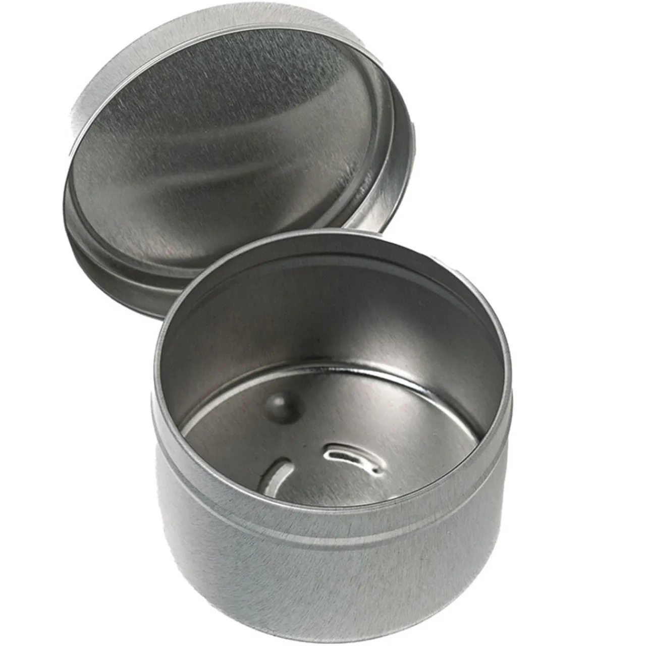 6 oz Silver Candle Tin with Feet | 12 Pack<Jar Store Fashion