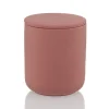 12.7 oz Rose Pink Ceramic Candle Jar with Lid | 16 Pack<Jar Store New