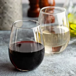15 oz Stemless Wine Glasses | 12 Pack<Jar Store Outlet