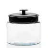2 Quart Anchor Mini Montana Jar with Black Metal Cover | 2 Pack<Jar Store Online