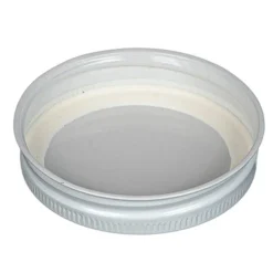 70-450 White Metal Lid | 12 Pack<Jar Store Best
