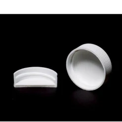 33-400 White Polypropylene Cap with Liner | 12 Pack<Jar Store New