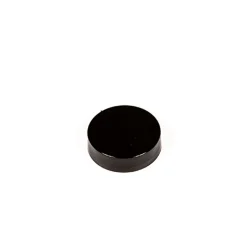 Black 38-400 Smooth Sided Cap with Liner | 36 Pack<Jar Store Outlet