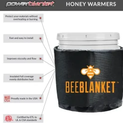 Honey Heating Blanket for 5 Gallon Pails<Jar Store Best