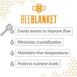 Honey Heating Blanket for 55 Gallon Drums<Jar Store Best